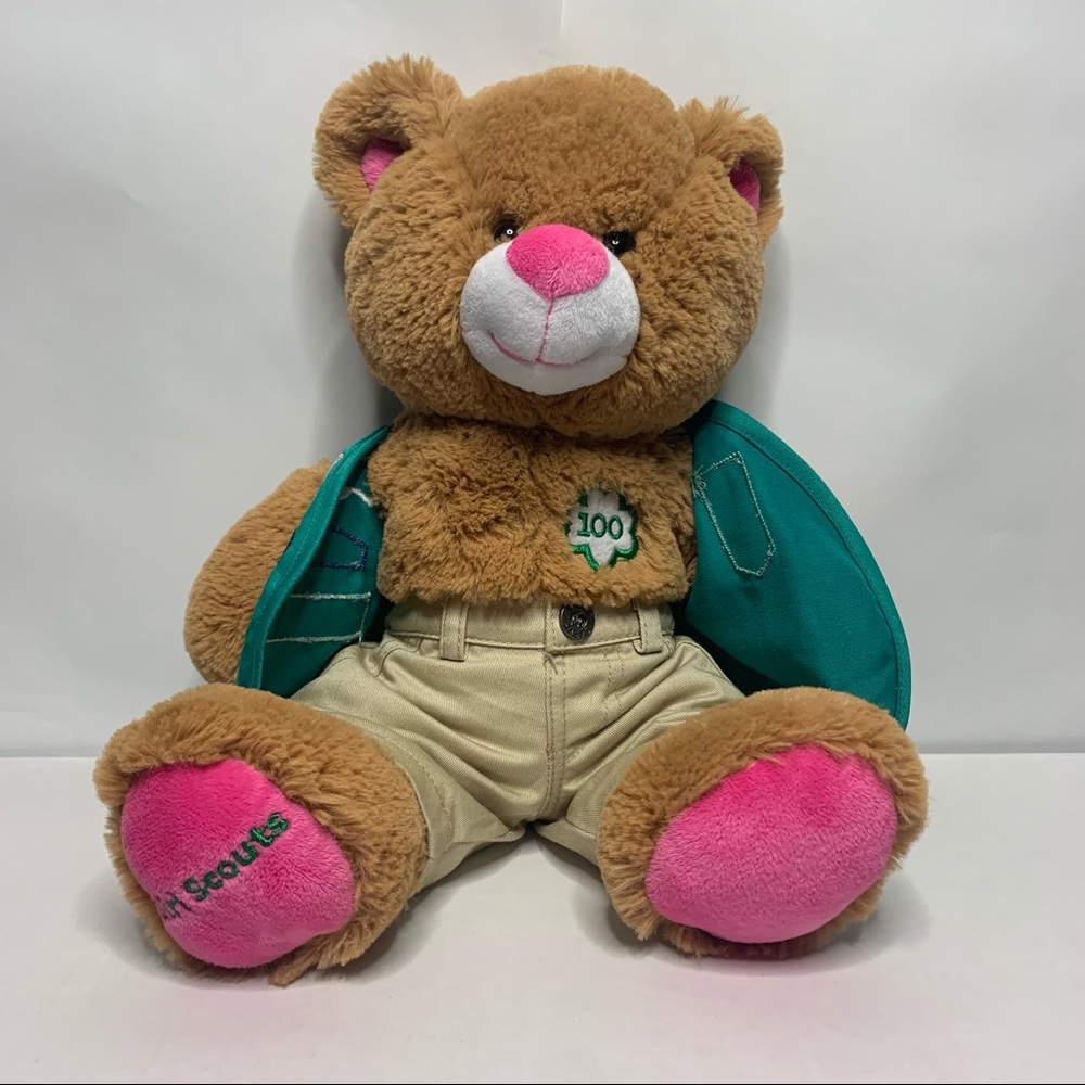 Girl Scouts  100 Year Build-a- bear Retired